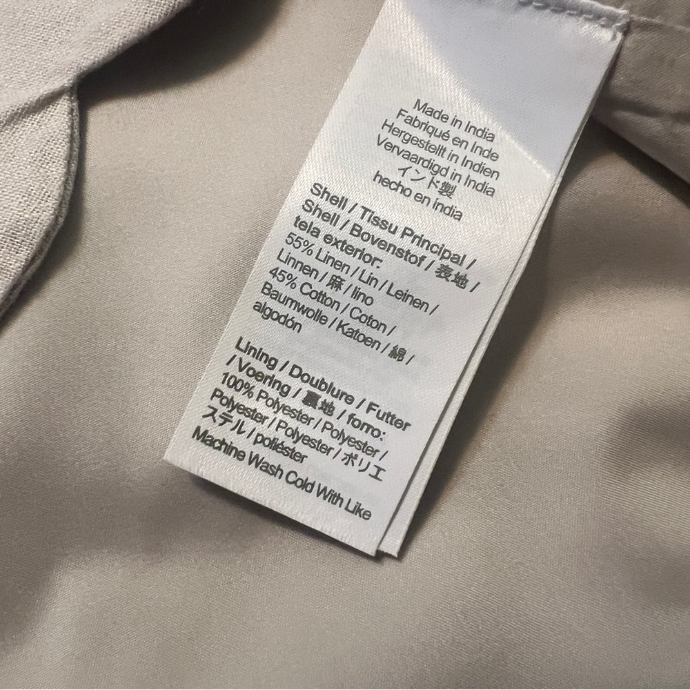 JCrew Scalloped Shift Dress 10 NWT Tan - Picture 6 of 9